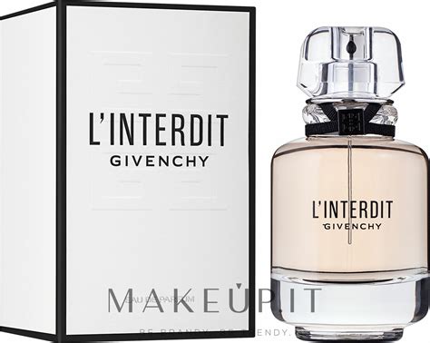 l'interdit givenchy 50 ml|Givenchy l interdit edp 80ml.